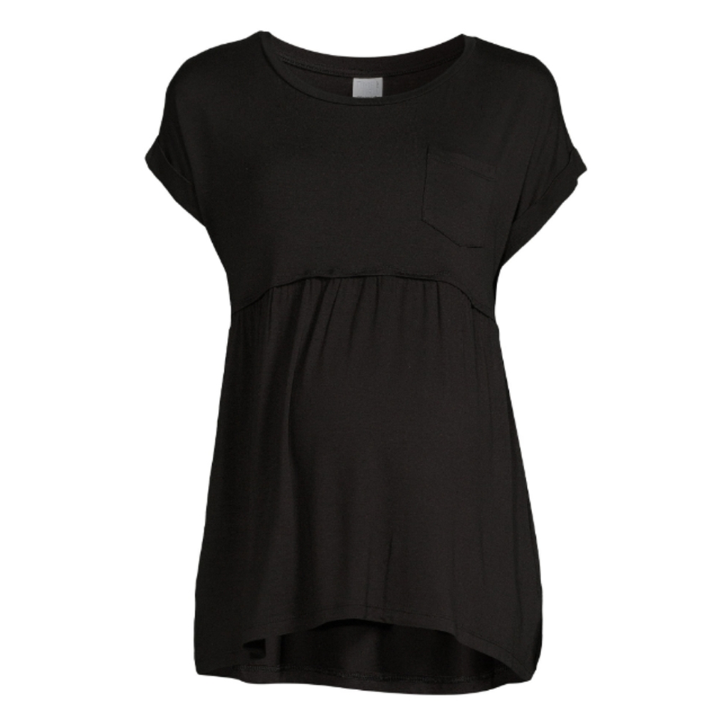 Time And Tru Women's Maternity Babydoll T-Shirt Size M (8-10) and XL (16-18)